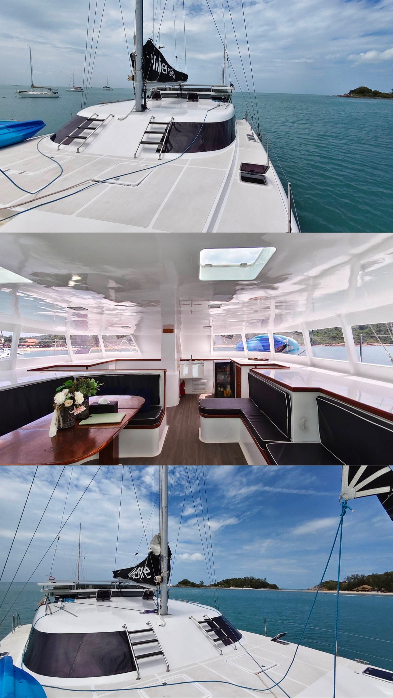 Catamaran vessel