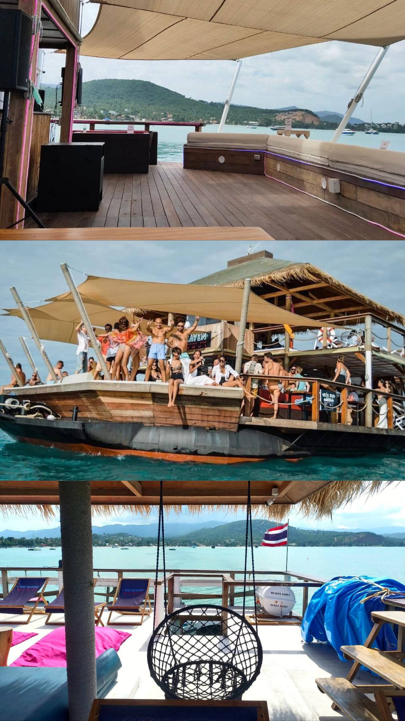 HEAVEN Samui private party and upper deck