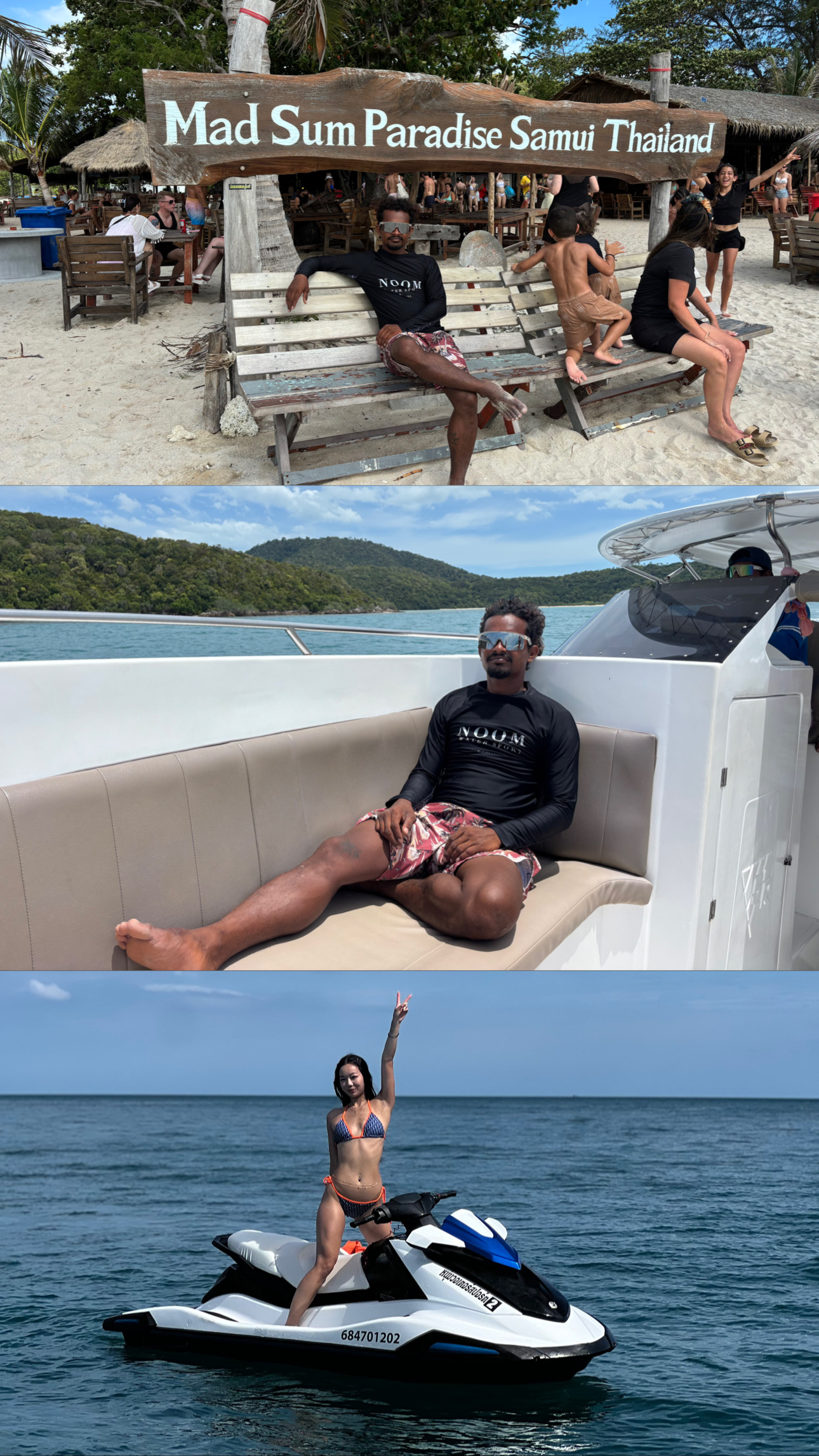 NOOM island, boat and Jet Ski experience