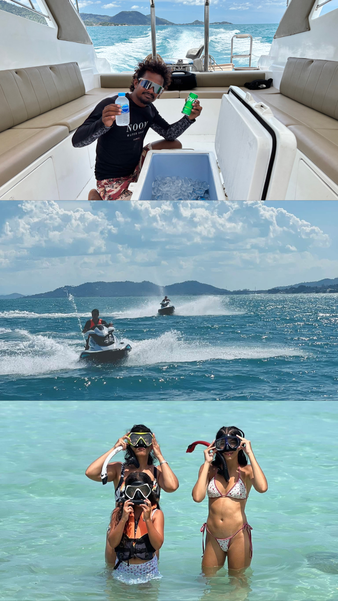 NOOM boat, Jet Ski and snorkeling experience